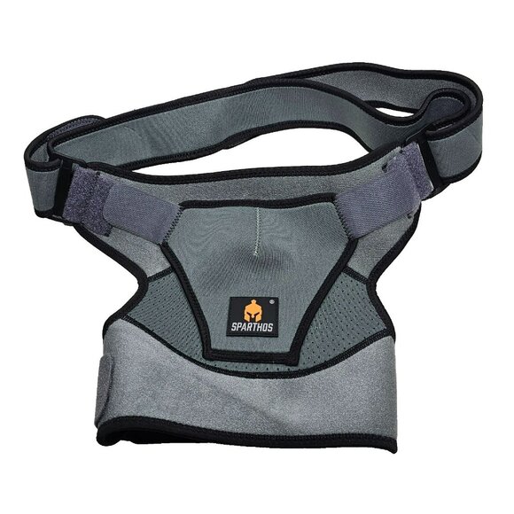 Sparthos Shoulder Brace - Support & Compression Rotator Cuff Universal Size Gray - Picture 1 of 4